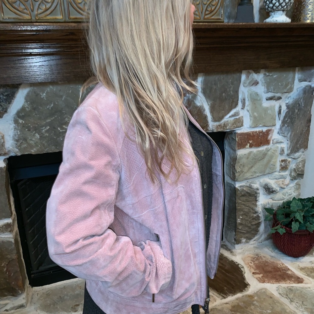 Wilson Leather Light Blush Jacket